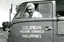 Columban Fr. E. DePersioi in the Philippines